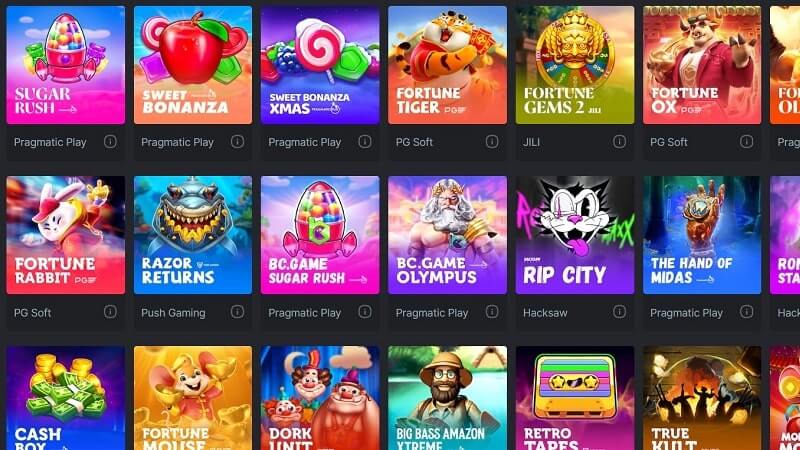 BC.Game آن لائن کیسینو - جدید تفریح اور مواقع