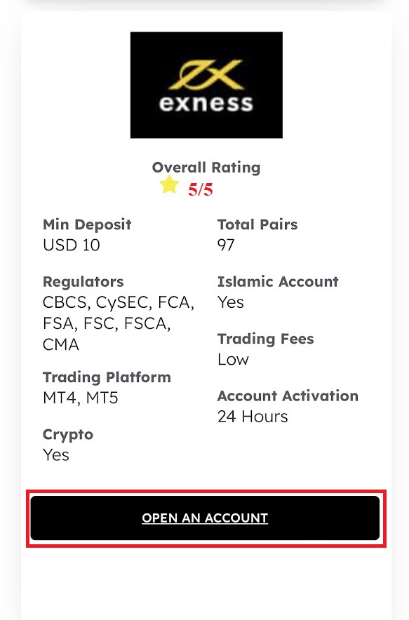 Everything You Need to Know About the Exness Registration Page