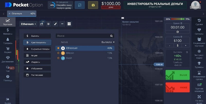 Платформа Pocket Option Forex – Ваш надежный партнер в торговле